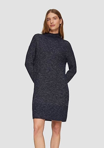 s.Oliver Minikleid Kleid Strickkleid mit Stehkragen günstig online kaufen