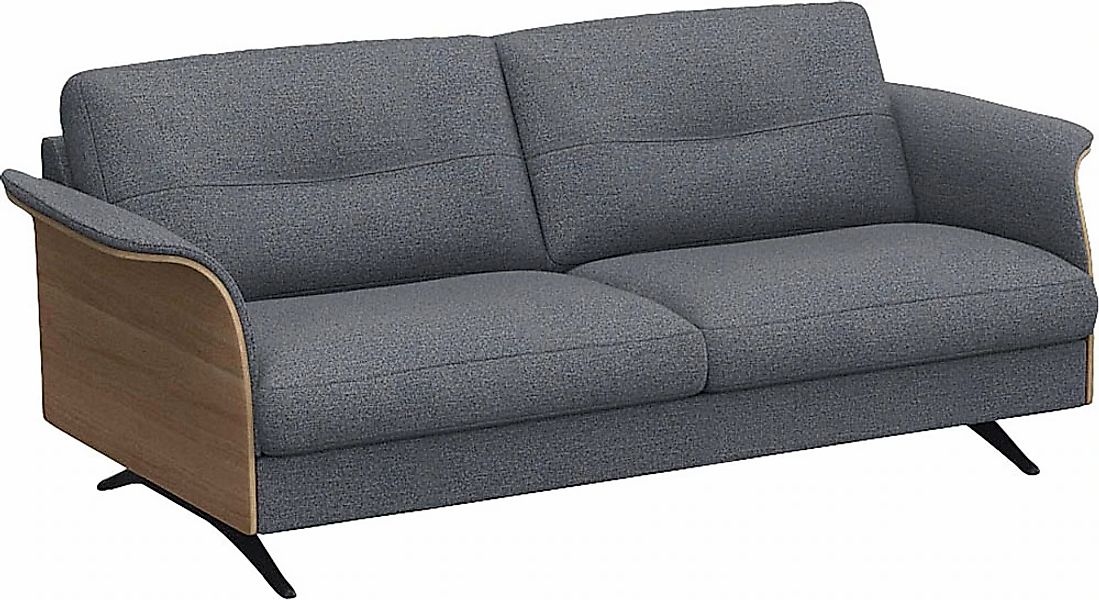 FLEXLUX 2,5-Sitzer "Glow Sofa, Couch," Premium-Sitz: Kaltschaum & Federkern günstig online kaufen