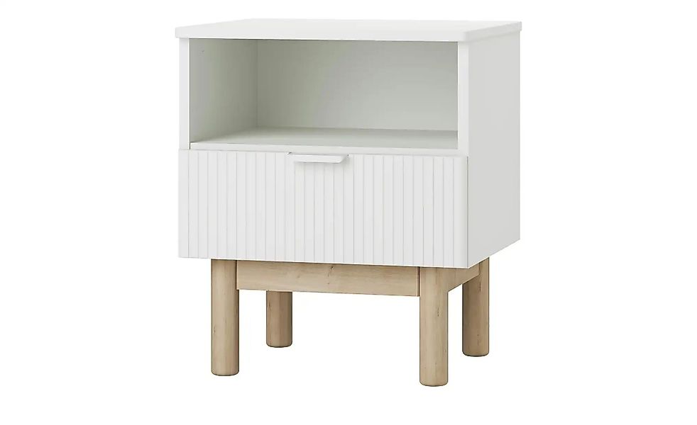 pinio Nachtkommoden  Miloo ¦ weiß ¦ Maße (cm): B: 50,4 H: 58,8 T: 42.4 Tisc günstig online kaufen