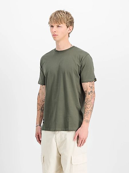 Alpha Industries Rundhalsshirt "Label T BP" günstig online kaufen