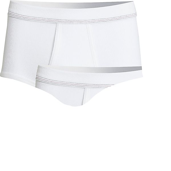 conta Slip Herren-Slip 2er-Pack Doppelripp Uni günstig online kaufen