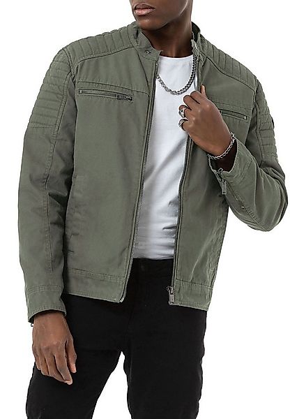 RedBridge Bikerjacke mit Steppdetails und Reißverschlusstaschen günstig online kaufen