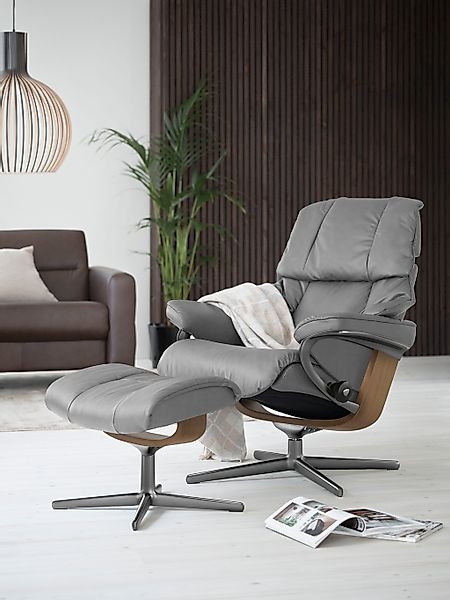 Stressless Relaxsessel "Reno", (Set, Relaxsessel mit Hocker), mit Hocker, m günstig online kaufen