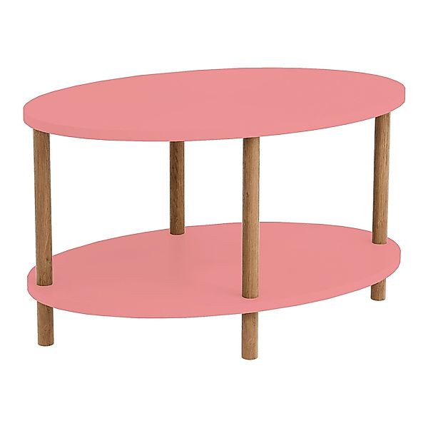 en.casa Couchtisch, »Højreby« oval Beine aus günstig online kaufen