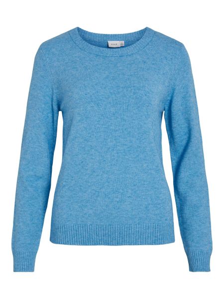 Vila Rundhalspullover "VIRIL O-NECK L/S KNIT TOP - NOOS" günstig online kaufen