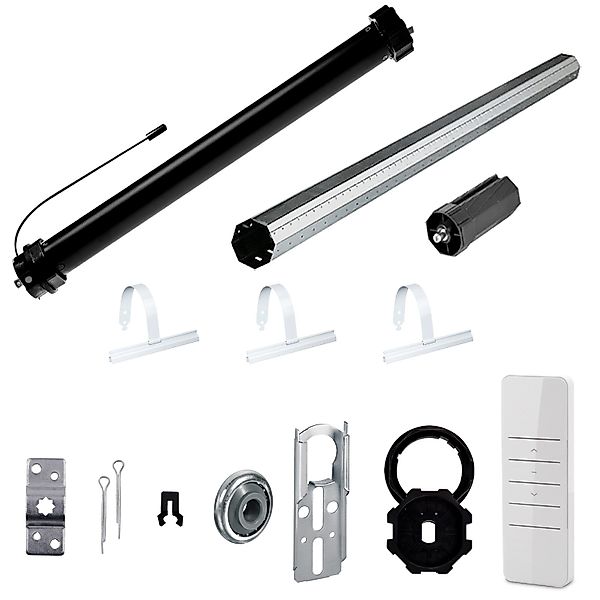 Nobily Achtkantwelle Rollladen-Set mit Maxi Rollladenmotor günstig online kaufen