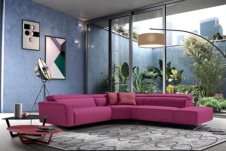 Egoitaliano Ecksofa »Stefanie-e, Designsofa der Extraklasse, bequem mit hoh günstig online kaufen