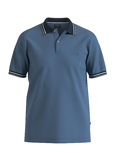 OLYMP Poloshirt Casual farbliche Kontrast-Details günstig online kaufen