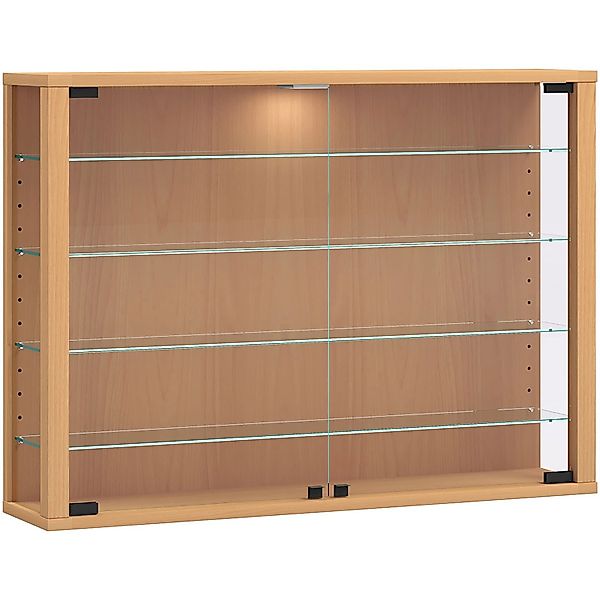ebuy24 VitrosaL Vitrinenschrank Wandhängend 2 Türen Buche günstig online kaufen