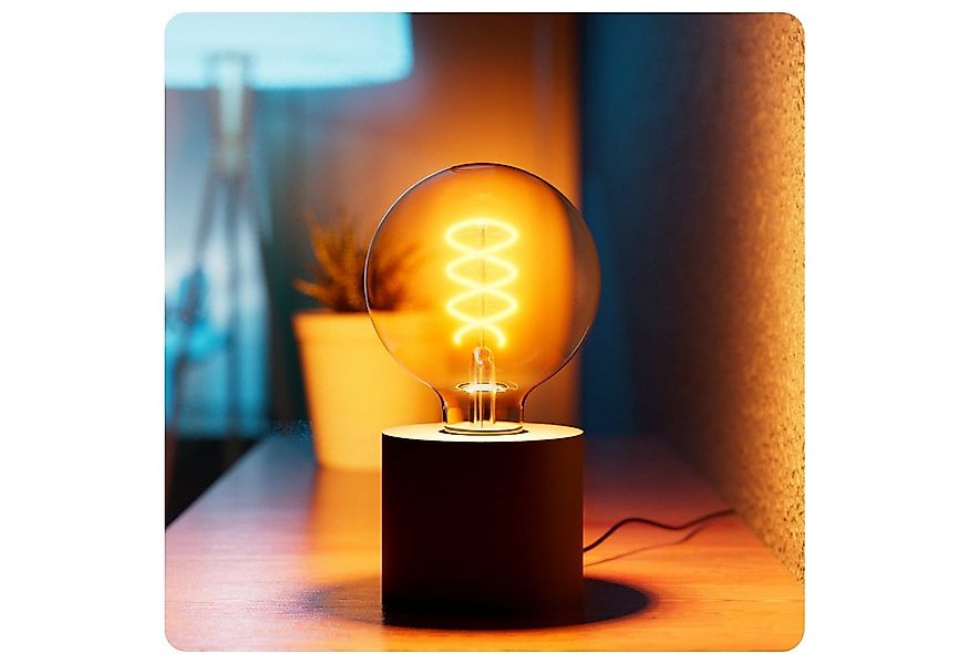 SSC-LUXon LED Spiegelleuchte NAMBI Wand- & Tischlampe schwarz mit Steckerka günstig online kaufen