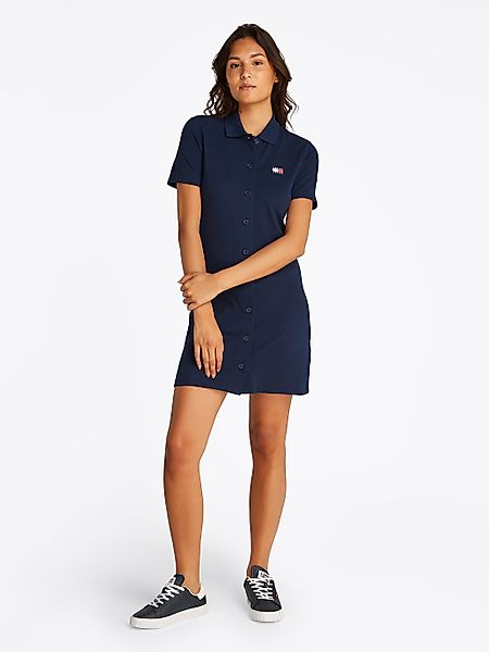 Tommy Jeans Polokleid TJW BADGE PIQUE günstig online kaufen