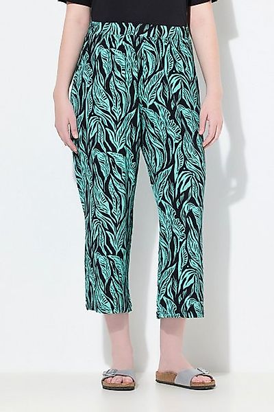 Ulla Popken Culotte Jersey-Culotte Dschungel Elastikbund Biobaumwolle günstig online kaufen