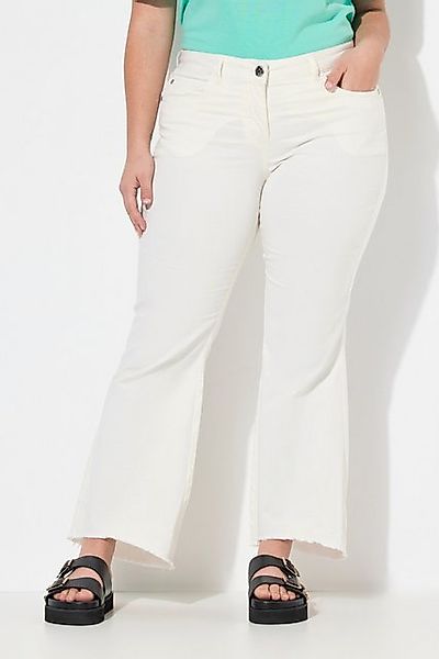 Angel of Style 5-Pocket-Jeans Jeans ausgestellt gerundeter Fransensaum günstig online kaufen