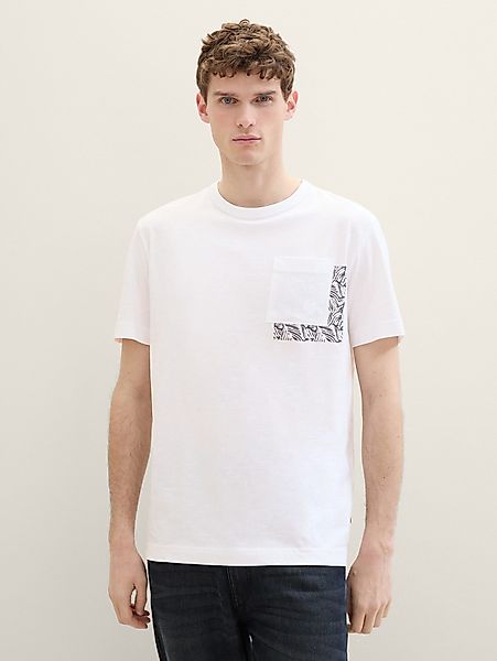 TOM TAILOR T-Shirt T-Shirt mit Bio-Baumwolle günstig online kaufen