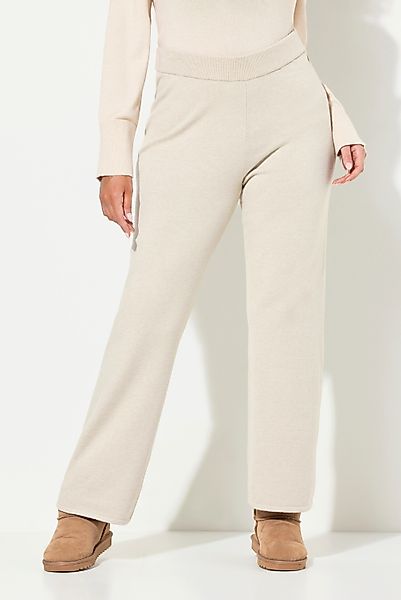 Ulla Popken Schlupfhose Strickhose weites Bein günstig online kaufen