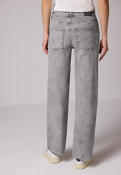 STREET ONE Loose-fit-Jeans High Waist günstig online kaufen