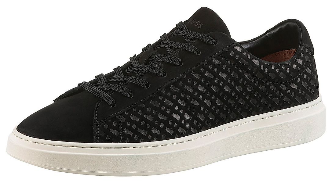 BOSS Kieran_Tenn Sneaker Schnürschuh, Halbschuh, Freizeitsneaker mit Schaft günstig online kaufen