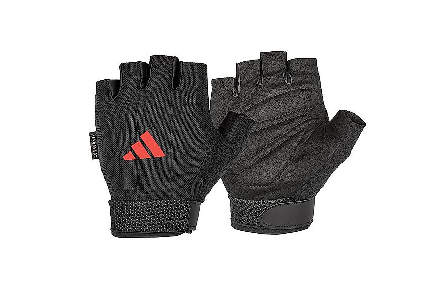 adidas Performance Trainingshandschuhe Essential Adjustable Gloves - Rot/L günstig online kaufen