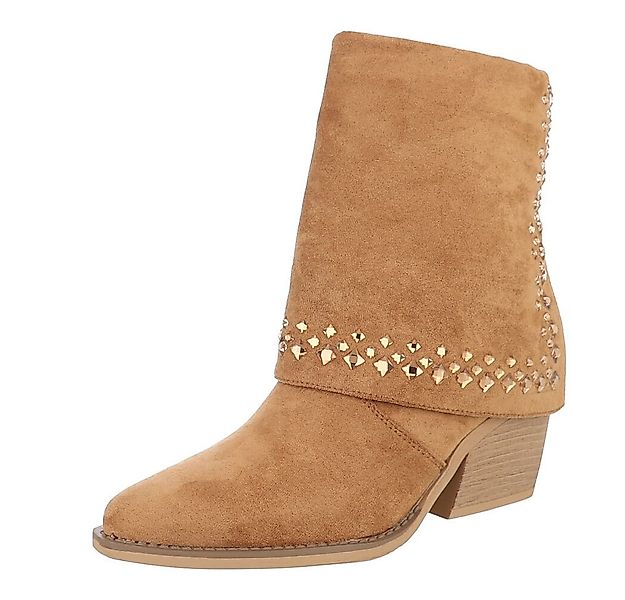 Ital-Design Bequeme Stiefel mit elegantem Design für jeden Anlass Westernst günstig online kaufen