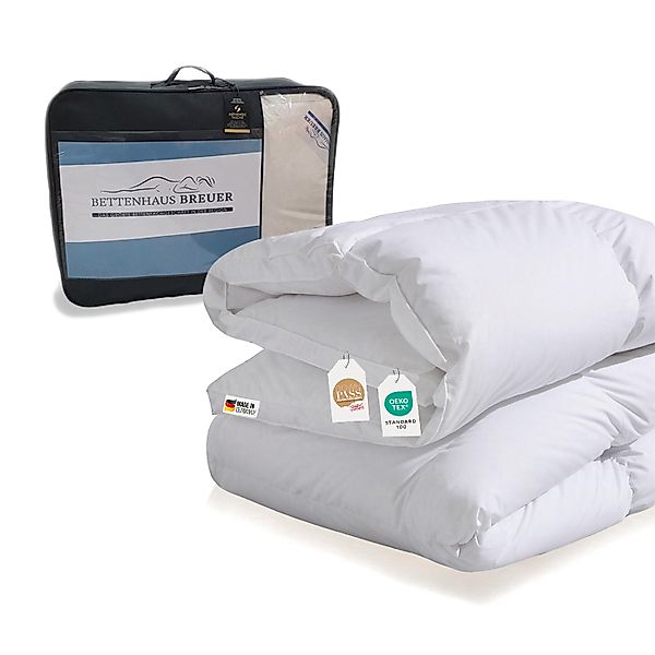 Winter Außensteg Bettdecke Daunendecke 1390g premium Daunen 155x220 günstig online kaufen