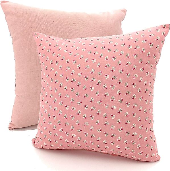 heimtexland Dekokissen Kissenhülle Landhaus Rosen Rosa günstig online kaufen