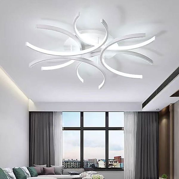 Daskoo Deckenleuchte 60cm/80cm LED Deckenlampe Dimmbar günstig online kaufen