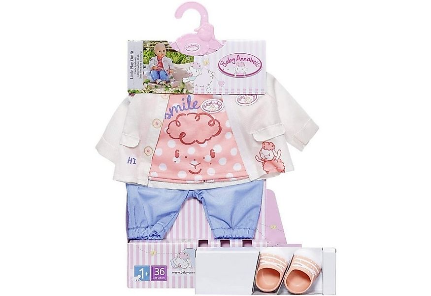 Zapf Creation® Puppenkleidung 704127 Baby Annabell Little Spieloutfit 36 cm günstig online kaufen