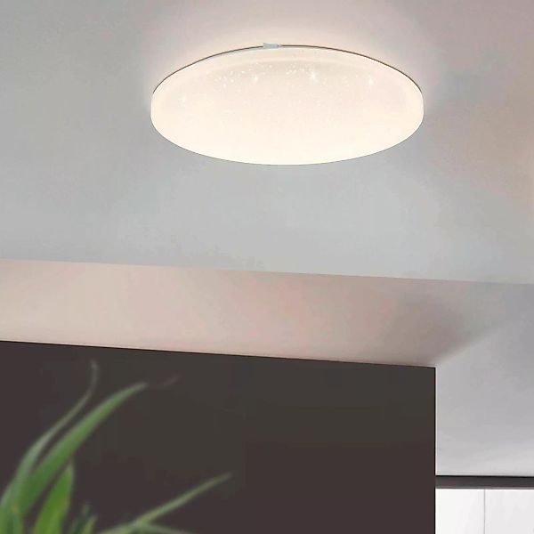 LED-Deckenlampe Frania-S m. Kristalleffekt Ø 43cm günstig online kaufen