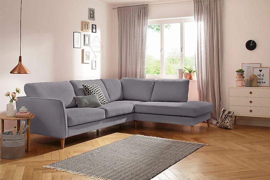 Home affaire Ecksofa »MARSEILLE 278/202 cm, L-Form, Ottom. rechts/links, ve günstig online kaufen