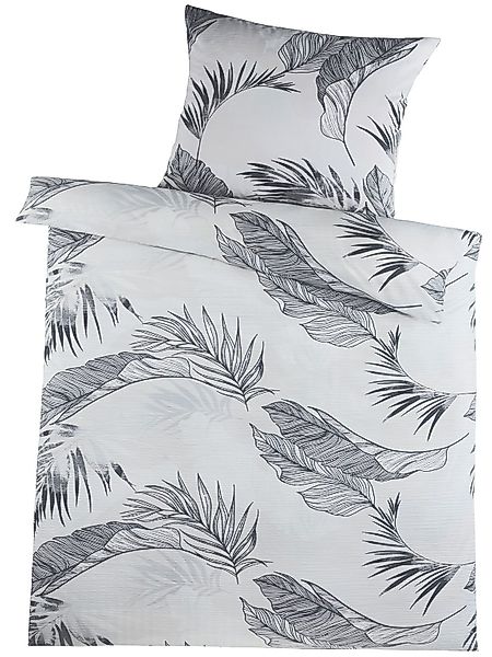 KH-Haushaltshandel Bettwäsche 2-tlg. Soft Seersucker Bettwäsche günstig online kaufen