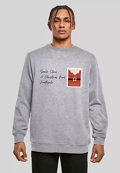 F4NT4STIC Kapuzenpullover Santa Letter Weihnachten Print günstig online kaufen