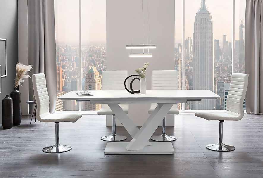 SalesFever Esstisch "Design Esstisch für stilvolles Ambiente", Erweiterbare günstig online kaufen