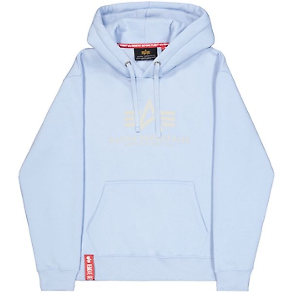 Alpha Industries  Sweatshirt Basic Hoodie BL - artic blue günstig online kaufen