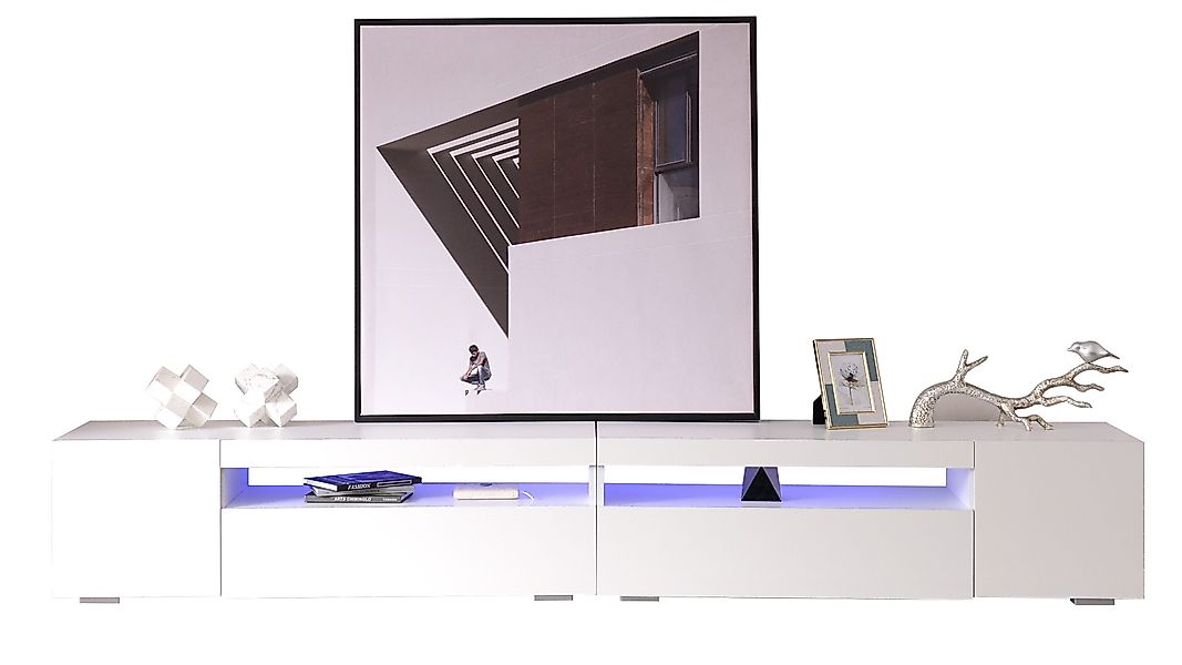 Merax Lowboard mit 16 Farben LED günstig online kaufen