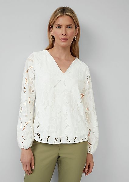 s.Oliver BLACK LABEL Langarmbluse Bluse aus günstig online kaufen