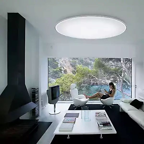 Vibia Big Deckenleuchte LED, chrom - 3.000 K - ø120 cm - Dali günstig online kaufen