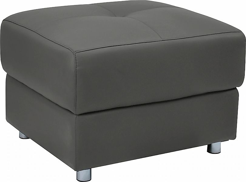 Home affaire Polsterhocker "Pareli" mit komfortablen Federkern und Stauraum günstig online kaufen