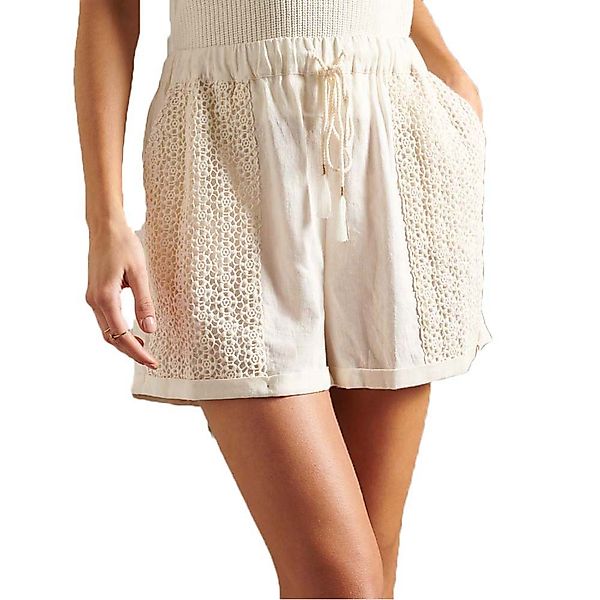 Superdry Lace Shorts Hosen M Off White günstig online kaufen