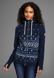 KangaROOS Fleecejacke mit Norweger Muster und günstig online kaufen