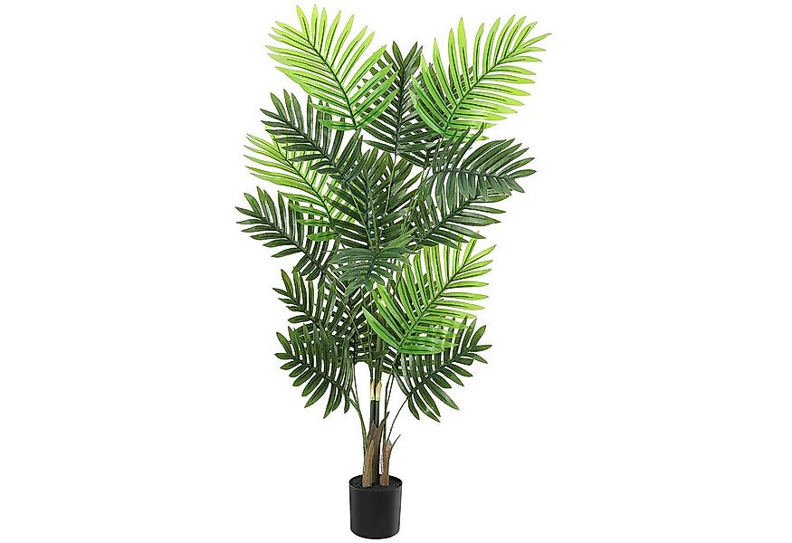 Kunstbaum Künstliche Palme, Kunstpflanzen, künstliche Baum 120cm, GarveeMor günstig online kaufen
