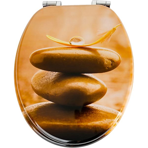 Sanfino WC-Sitz „Balance“ hochwertiger Toilettendeckel mit günstig online kaufen