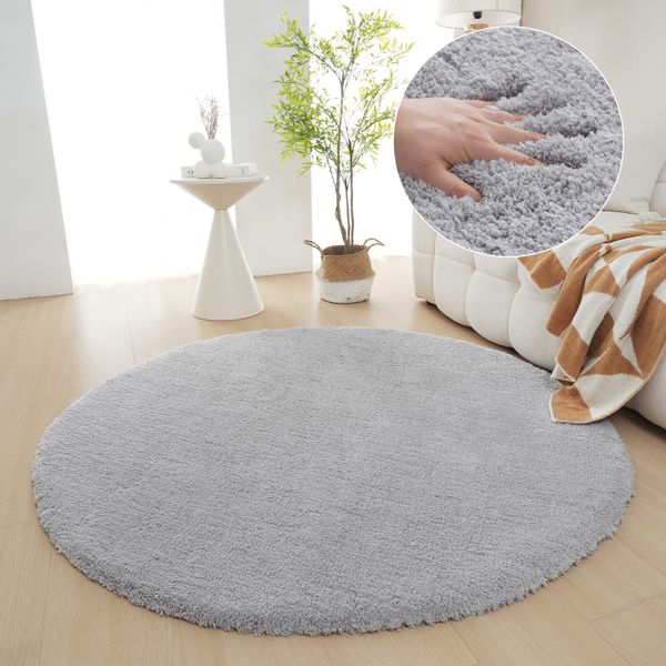 my home Hochflor-Teppich "Microfaser Teppich Magong, besonders weich, sehr günstig online kaufen