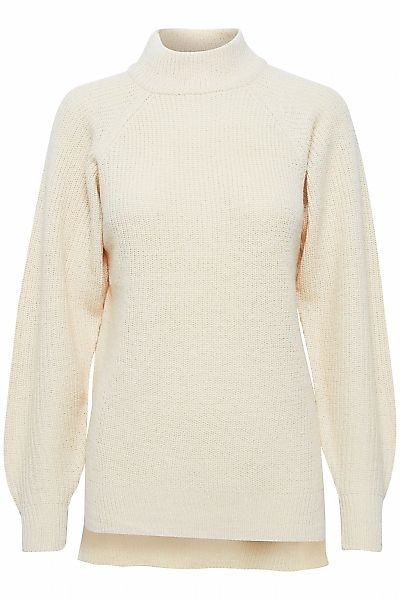 Ichi Strickpullover IHMARAT T-NECK LS2 - 20110409 Strickpullover mit Rippkr günstig online kaufen