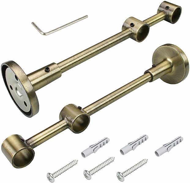 Liedeco Doppelträger für Gardinenstangen Ø 16 mm günstig online kaufen