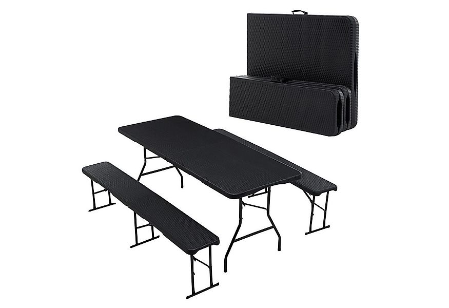 Thanaddo Klapptisch Bierzeltgarnitur Partytisch,Gartentisch,Campingtisch, G günstig online kaufen