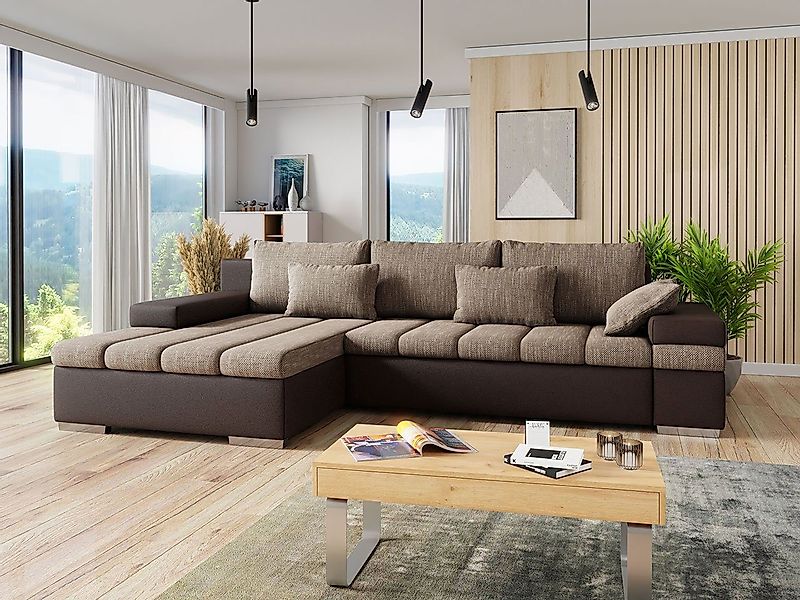 MIRJAN24 Ecksofa Bangkok, mit Bettkasten und günstig online kaufen