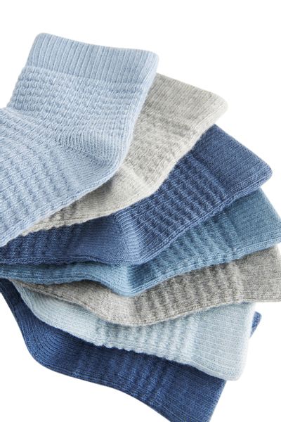 Next Kurzsocken Gerippte Socken im 7er-Set günstig online kaufen