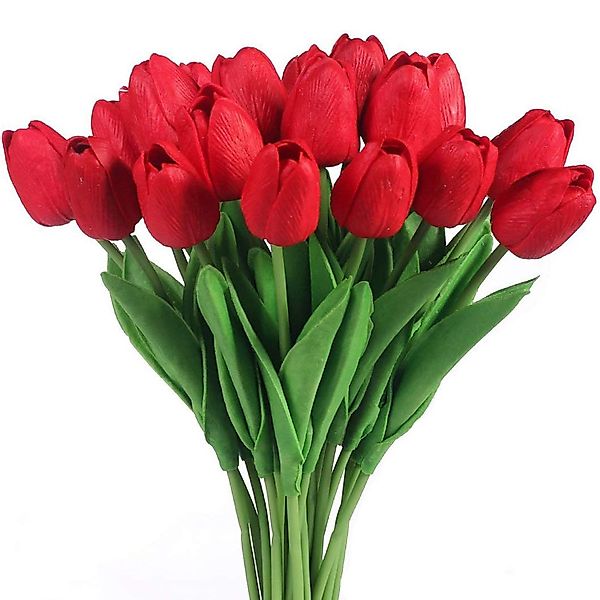 Kunstblume 10 Stück Künstliche Tulpe Blume günstig online kaufen