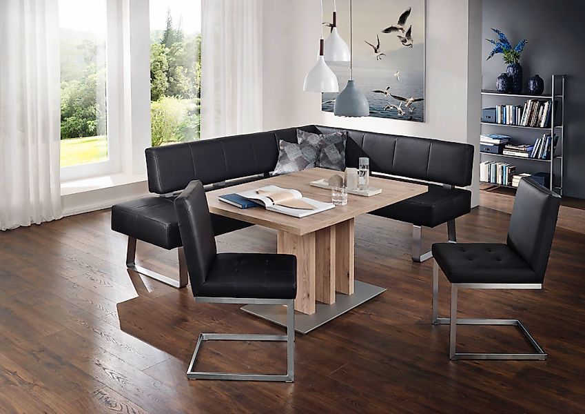 K+W Komfort & Wohnen Eckbankgruppe "Spider II" Set, 4 Stk. tlg. langer Sche günstig online kaufen