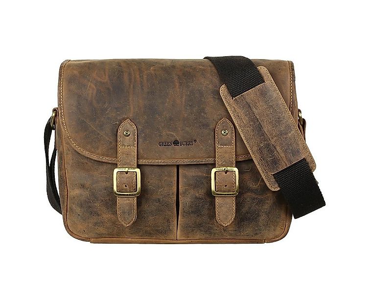 Greenburry Messenger Bag Vintage Leder Kameratasche Camera Bag Fototasche 1 günstig online kaufen